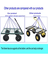 Cart Garden cart trucks make it easier to transport firewood