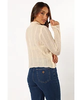 Petal and Pup Women's Wynford Scallop Edge Knit Sweater