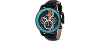 Invicta Men's 39024 S1 Rally Quartz Multifunction Black, Blue, Orange Dial Watch