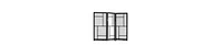 Wooden 3-Panel Folding Screen – Modern Design for Home & Office