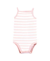 Touched by Nature Baby Girls Cotton Bodysuits, Popsicle