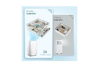 Cowsar 14,000 Btu Portable Ac, 3-in-1 (Cooling/Dehumidifier/Fan), Remote, Quiet, Cools 700 sq.ft