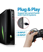 Nbcp Wired Xbox 360 Controller – Usb Gamepad with Dual Vibration for Xbox 360, Xbox 360 Slim & Windows 7/8/8.1/10