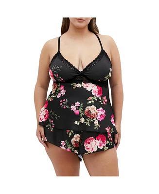City Chic Plus Arcadia Cami Set