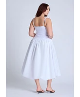 Eloquii Plus Bubble Skirt Midi Dress