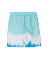 Lands' End Big Boys Husky Active Stretch Swim Trunks