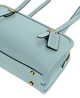 Coach The Originals Small Leather Double Strap Shoulder Bag