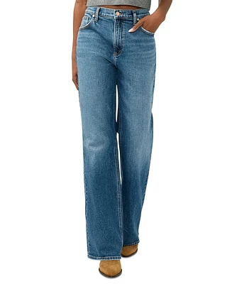 Silver Jeans Co. Women's Baggy Mid Rise Bootcut