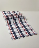 Tableau Sawyer Plaid Table Runner, 72" x 14"