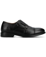 Vance Co. Men's Dillon Comfort Double Monk Strap Dress Shoe