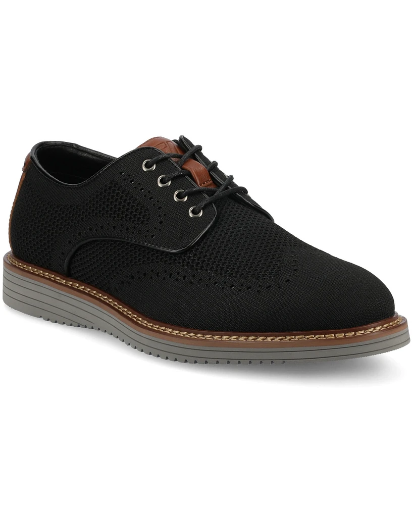 Vance Co. Men's Whitaker Comfort Casual Knit Dress Shoe