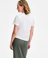 On 34th Women's Essential Crewneck T-Shirt, Exclusively at Macy's