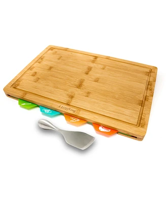 BergHOFF Aaron Probyn 5-Piece Cheese Knives and Cutting Board Set