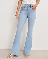 Good American Women's Soft Tech Legs Flare Jeans