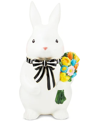 Mackenzie-Childs Calico Bunny Cookie Jar