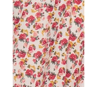 B Darlin Juniors' Floral-Print Ruffled Mini Dress