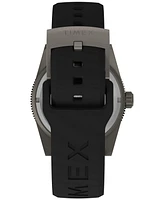Timex Men's Analog Rubber Strap Watch