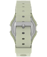 Timex Unisex Digital Yellow Resin Strap Watch, 34mm