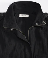 On 34th Women's Cotton Gauze Cropped Jacket, Exclusively at Macy's