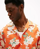 Tommy Hilfiger Men's Regular-Fit Floral Camp Shirt