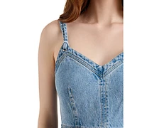 Steve Madden Women's Harley Cotton Smocked-Back Dress