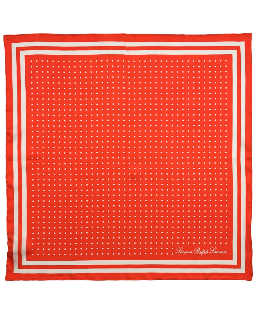 Lauren Ralph Lauren Resort Dot Square Scarf