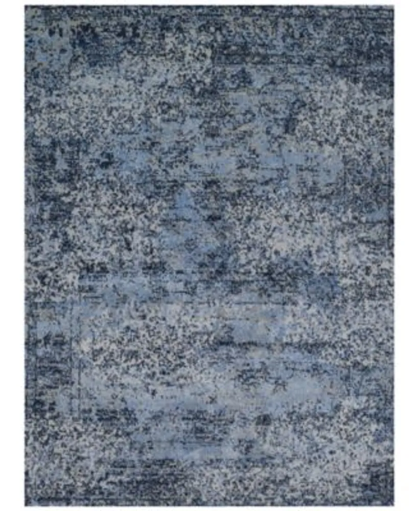 Loloi Fusion Light Blue Grey Area Rug Collection