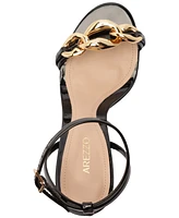 Arezzo Women's Vanessa High Stiletto Round Toe Sandals