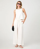 French Connection Women's Birdie Wide-Leg Trousers
