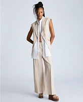 Kenneth Cole Women's Pintucked Wide-Leg Pants