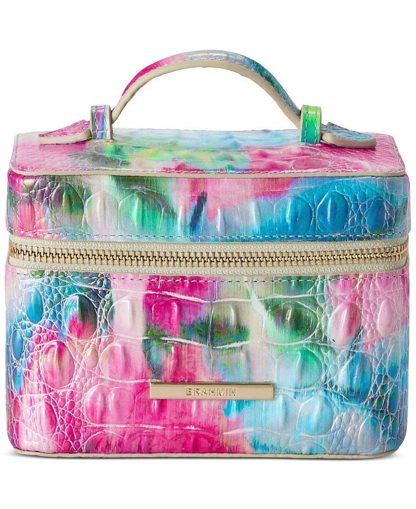 Brahmin Small Charmaine Marketplace Melbourne Leather Travel Case