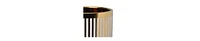 Striped Ceramic Planter – Cylindrical Shape for Indoor & Outdoor Use