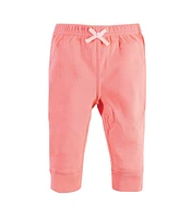 Touched by Nature Baby Girls Organic Cotton Pants 4pk, Butterflies