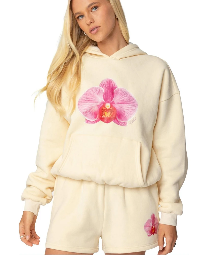 Edikted Women's Orchid Babe Hoodie