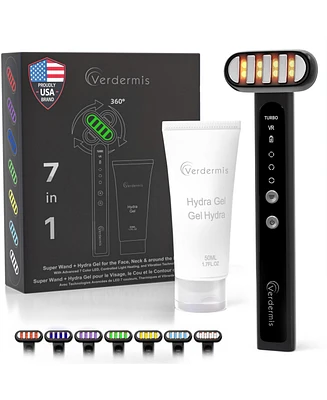Verdermis 7 Color Led Super Wand + Hydra Gel