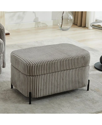 Gray Ottoman for Home