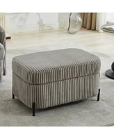Gray Ottoman for Home