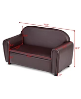 Kids Sofa Armrest Chair with Storage Function
