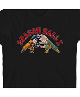 Dragon Ball Z Boys Goten & Trunks Fusion Move Black Crew Neck Short Sleeve T-shirt-xl