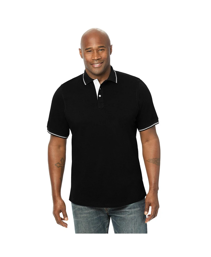 KingSize Big & Tall Double Tipped Polo