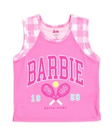 Barbie Girls Tank Top and Pleated Skort Outfit Set to