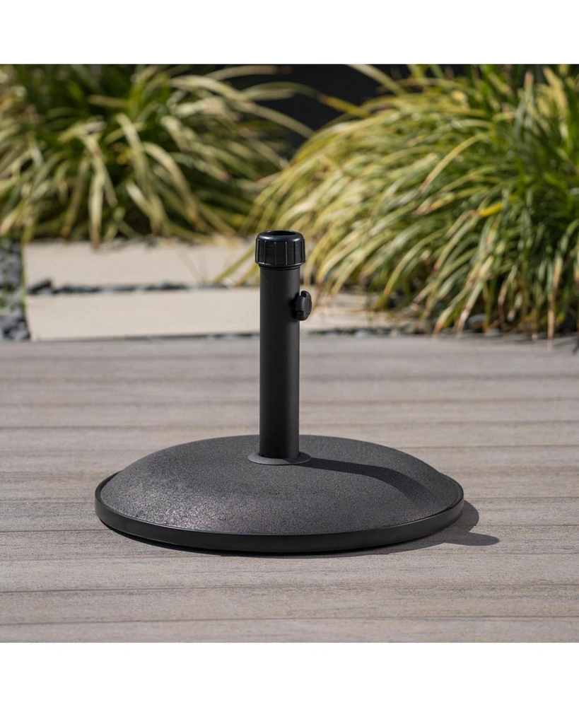 Durable Umbrella Base Only, Secure Shade for Patios (Up to 12ft)