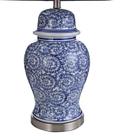 StyleCraft Home Collection 31" Traditional Spiral Ceramic Table Lamp