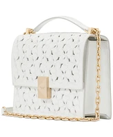 kate spade new york Deco Eyelet Chain Strap Leather Shoulder Bag