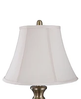 StyleCraft Home Collection 30.5" Traditional Metal Table Lamp, Set of 2