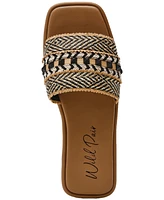 Wild Pair Women's Daisyy Slide Flat Sandals, Exclusively at Macy's