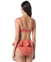 Vince Camuto Womens Underwire Bikini Top Skirted Bottoms