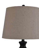 StyleCraft Home Collection 28" Transitional Metal Table Lamp