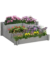 Wooden Garden Bed for Planting Durable, Elevated, and Perfect for Outdoor Gardens