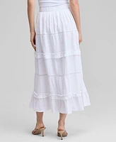 And Now This Petite Lace Eyelet Maxi Skirt, Exclusively at Macy's